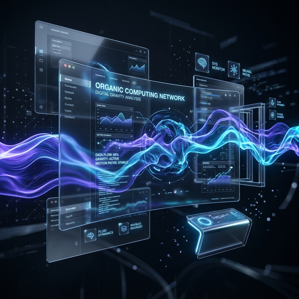 Liquid Interface Design Physics visual illustration