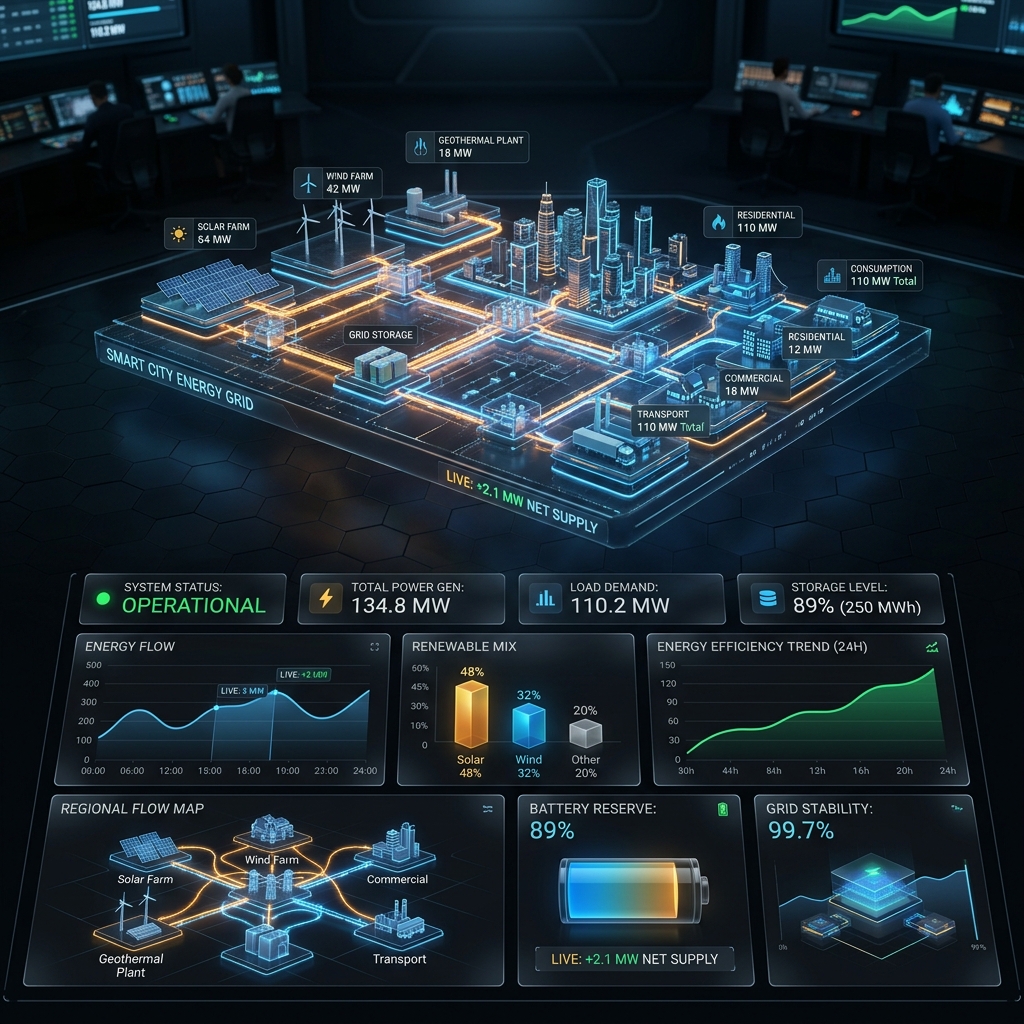 Smart Grid Dashboard